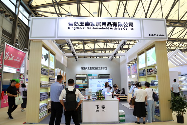 山東292家企業(yè)齊聚31屆華交會，青島家紡展團大放異彩