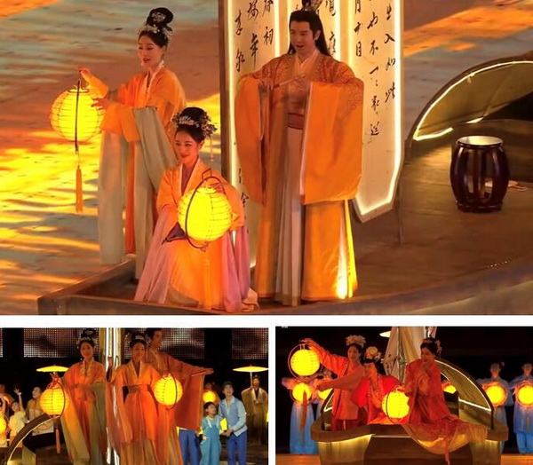 揭秘，亞運(yùn)會開幕式服裝出處在這，楚艷水墨入詩畫