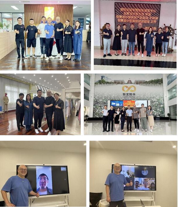 12家面料企業(yè)驗(yàn)證順利完成！ 2023中國生態(tài)環(huán)保面料設(shè)計(jì)大賽組委會(huì)走進(jìn)企業(yè)