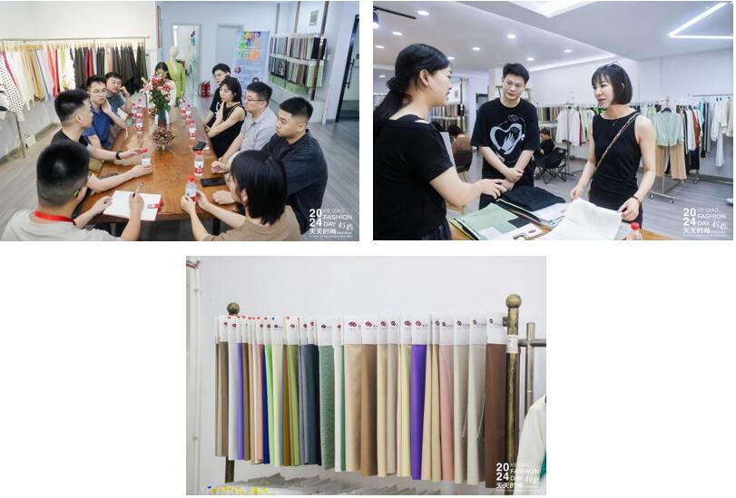 設(shè)計(jì)時(shí)尚智“匯”柯橋！九位設(shè)計(jì)大師走訪面料企業(yè)暢談產(chǎn)品開(kāi)發(fā)