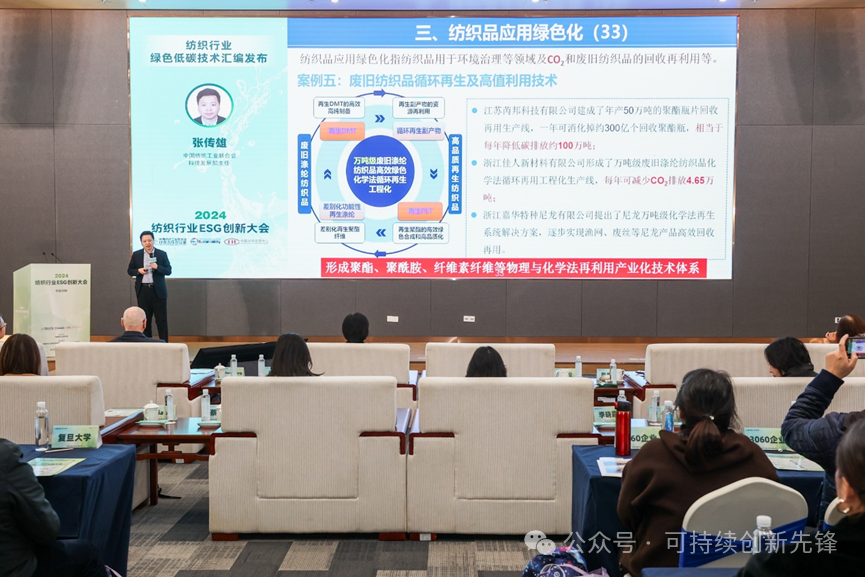 綠色未來，創(chuàng)新驅(qū)動：2024中國紡織行業(yè)ESG創(chuàng)新大會圓滿落幕
